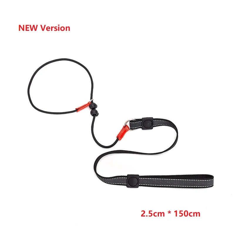 150cm P-Shaped Rope Control 2-in-1 Training Slip Lead Leash