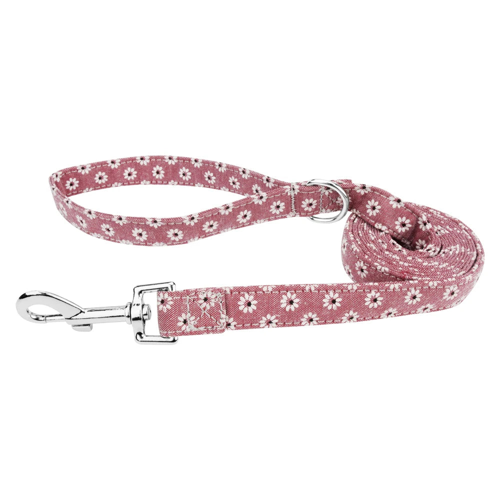 Stylish Lead Rope Fashion Flower Dog Leash