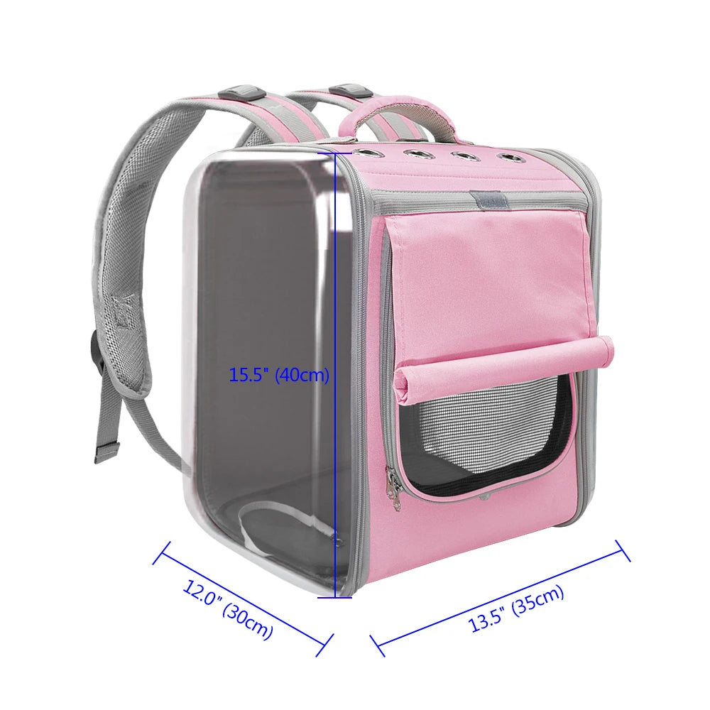 Breathable Pet Carrier Portable Backpack for Dogs & Cats