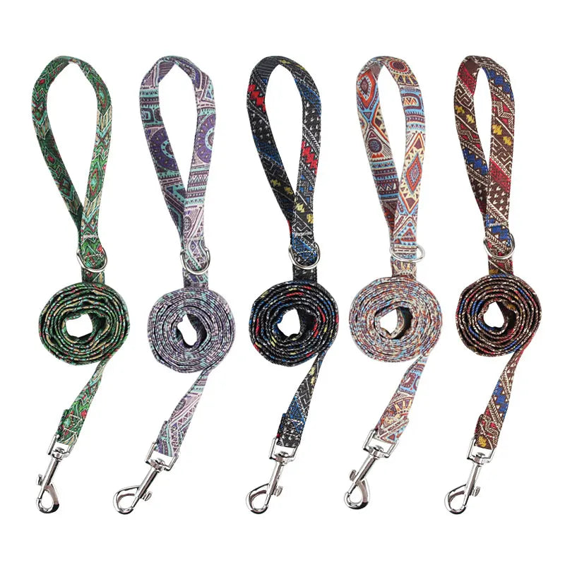 Stylish Lead Rope Fashion Flower Dog Leash