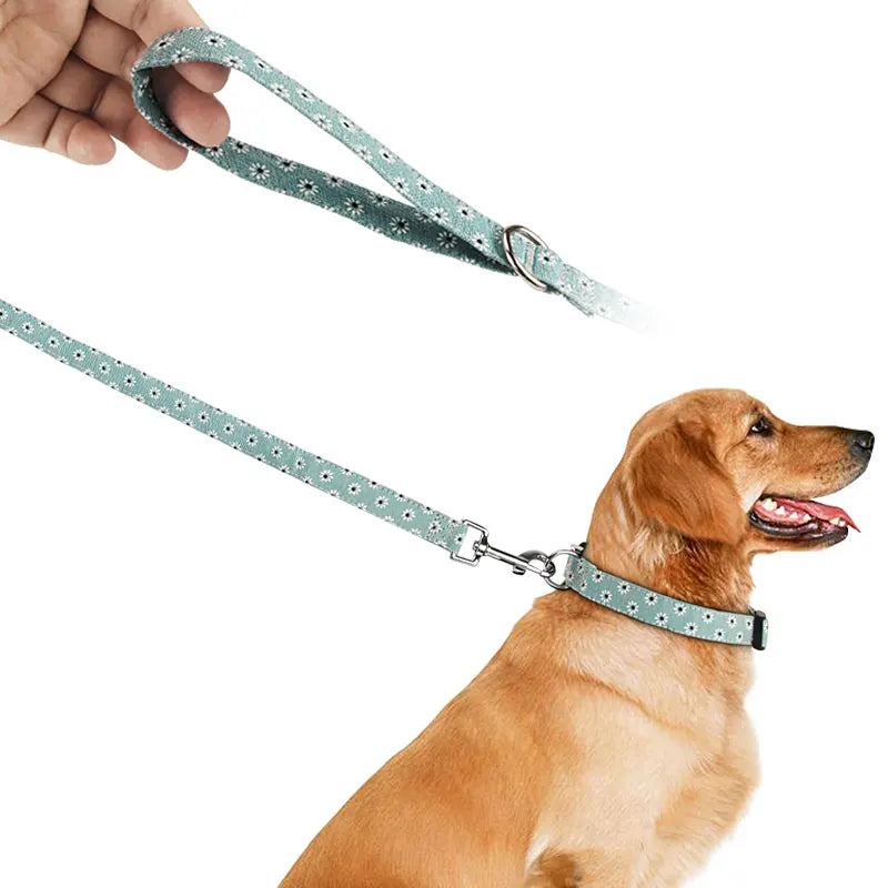 Stylish Lead Rope Fashion Flower Dog Leash