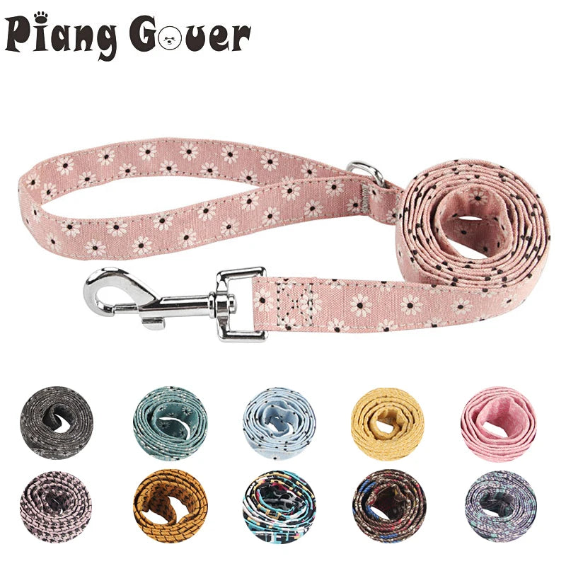 Stylish Lead Rope Fashion Flower Dog Leash