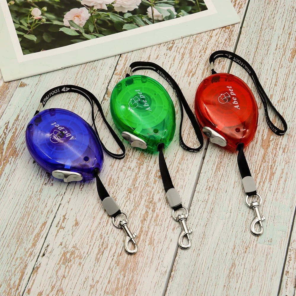 Automatic Extending Lead for Cats Retractable Nylon Dog Leash