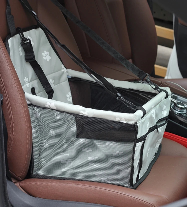 Waterproof Pet Car Carrier Folding Hammock Seat Bag for Small Dogs & Cats