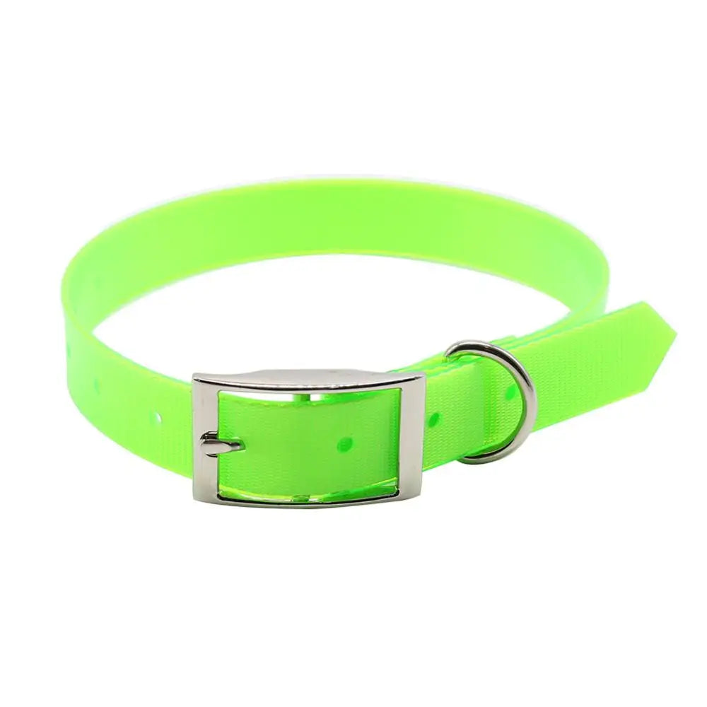 Pet Dog Collar Waterproof, Deodorant-Resistant TPU & Nylon