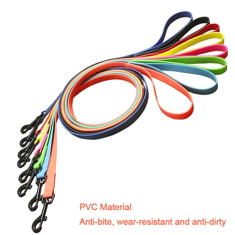 Durable, Anti-Bite Lead Soft PVC Waterproof Dog Leash