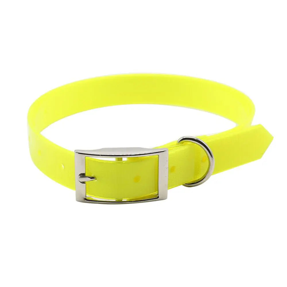 Pet Dog Collar Waterproof, Deodorant-Resistant TPU & Nylon