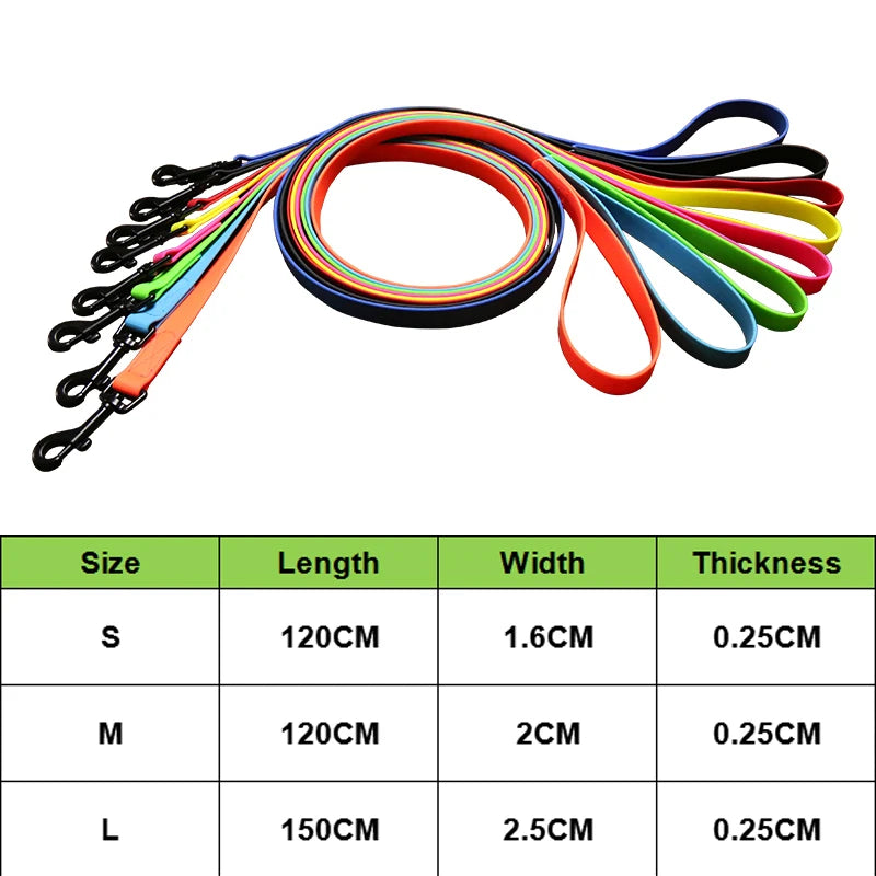Durable, Anti-Bite Lead Soft PVC Waterproof Dog Leash
