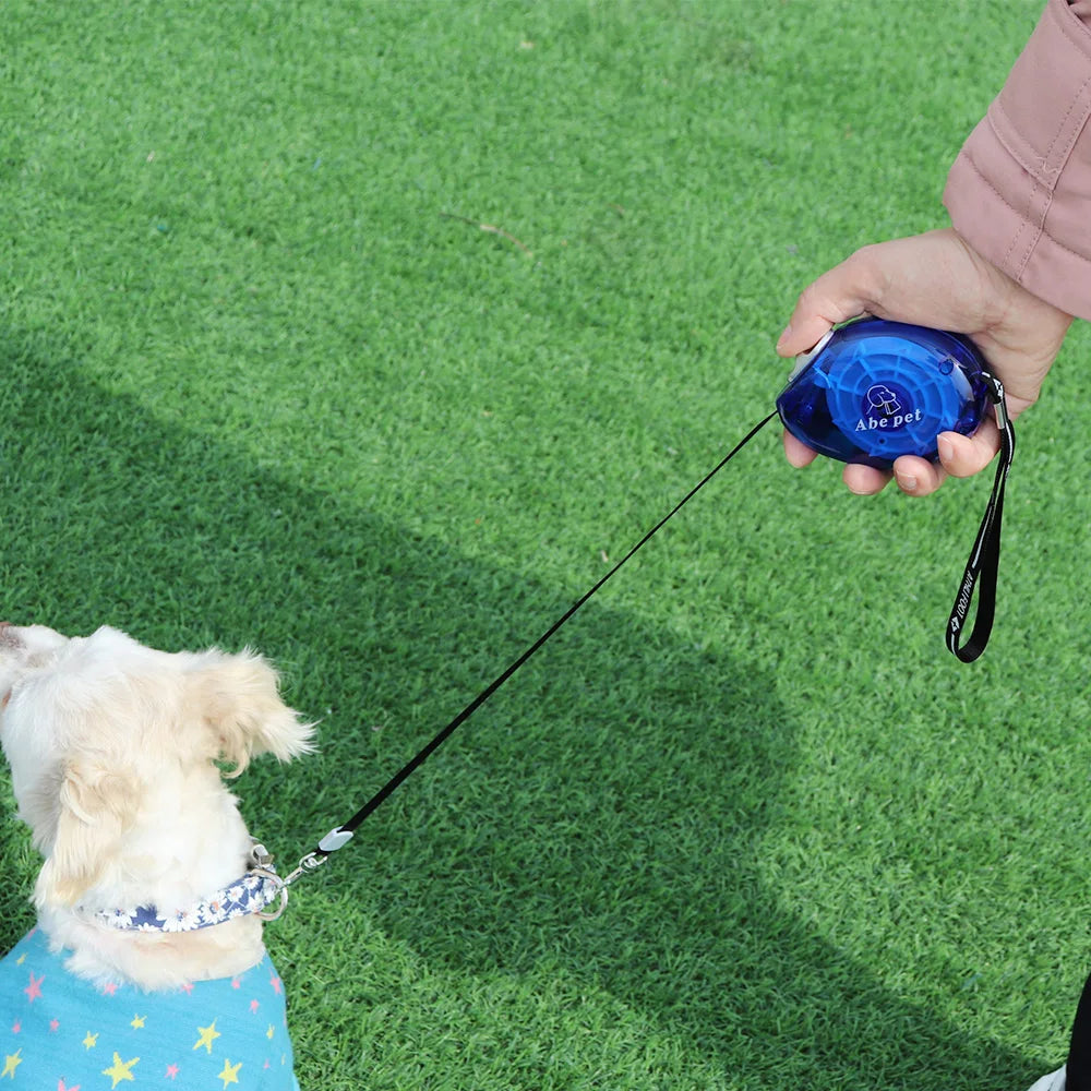Automatic Extending Lead for Cats Retractable Nylon Dog Leash