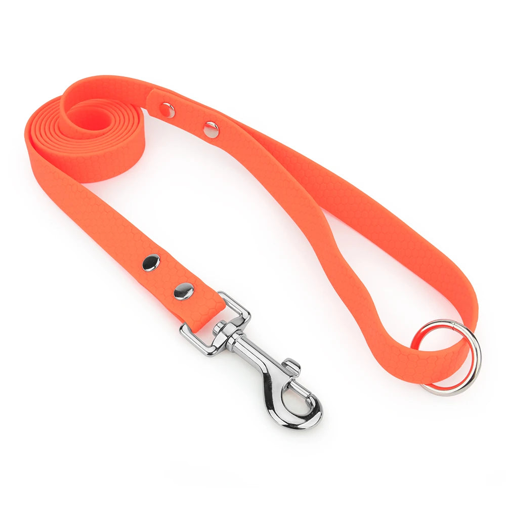 Candy Color Rope PVC Honeycomb Pattern Pet Leash