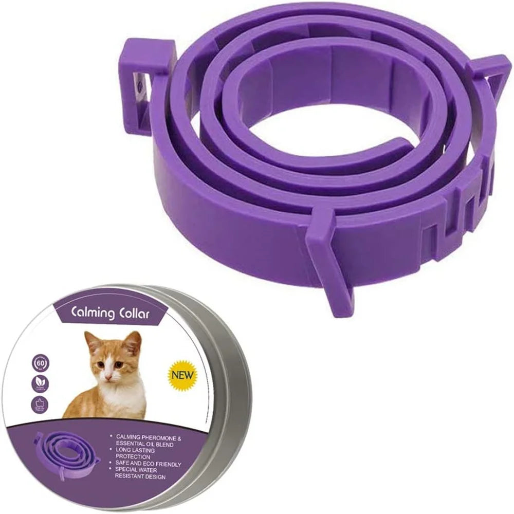 Natural Anxiety Adjustable Calming Collar for Cats & Dogs