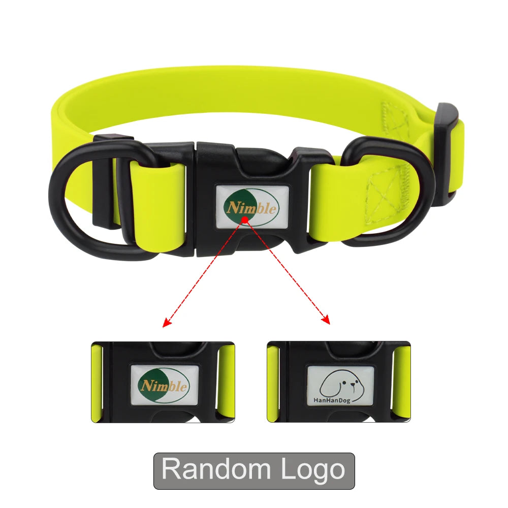 Adjustable PVC Waterproof Dog Collar