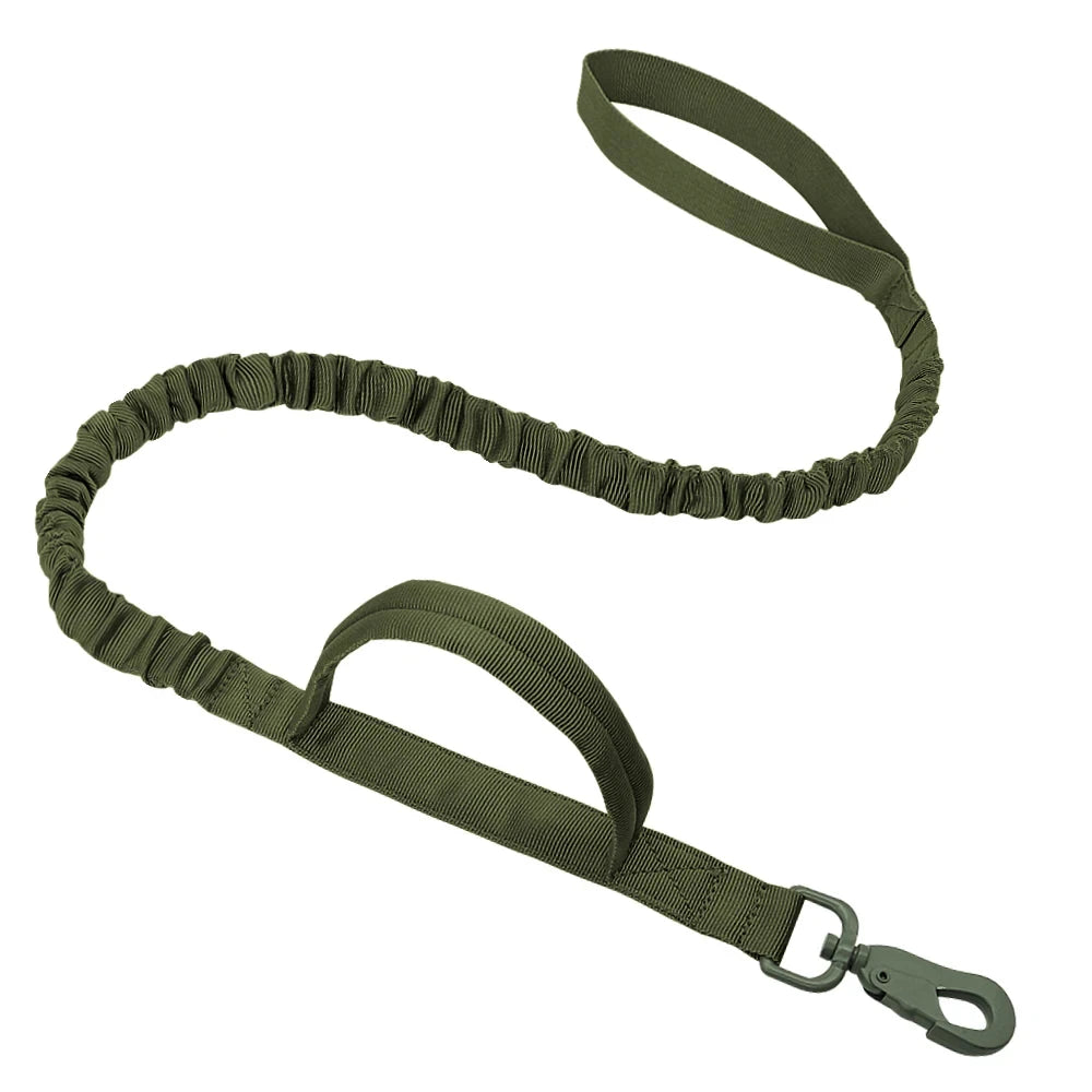 Adjustable Tactical Dog Collar with Double Buckle