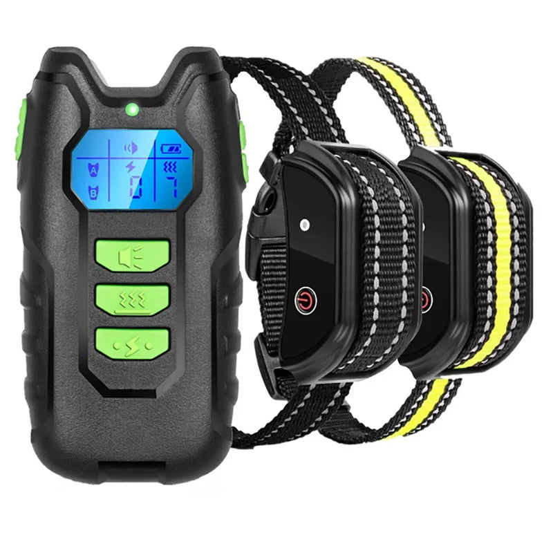Smart Dog Training Collar Remote Control, Rechargeable & Waterproof