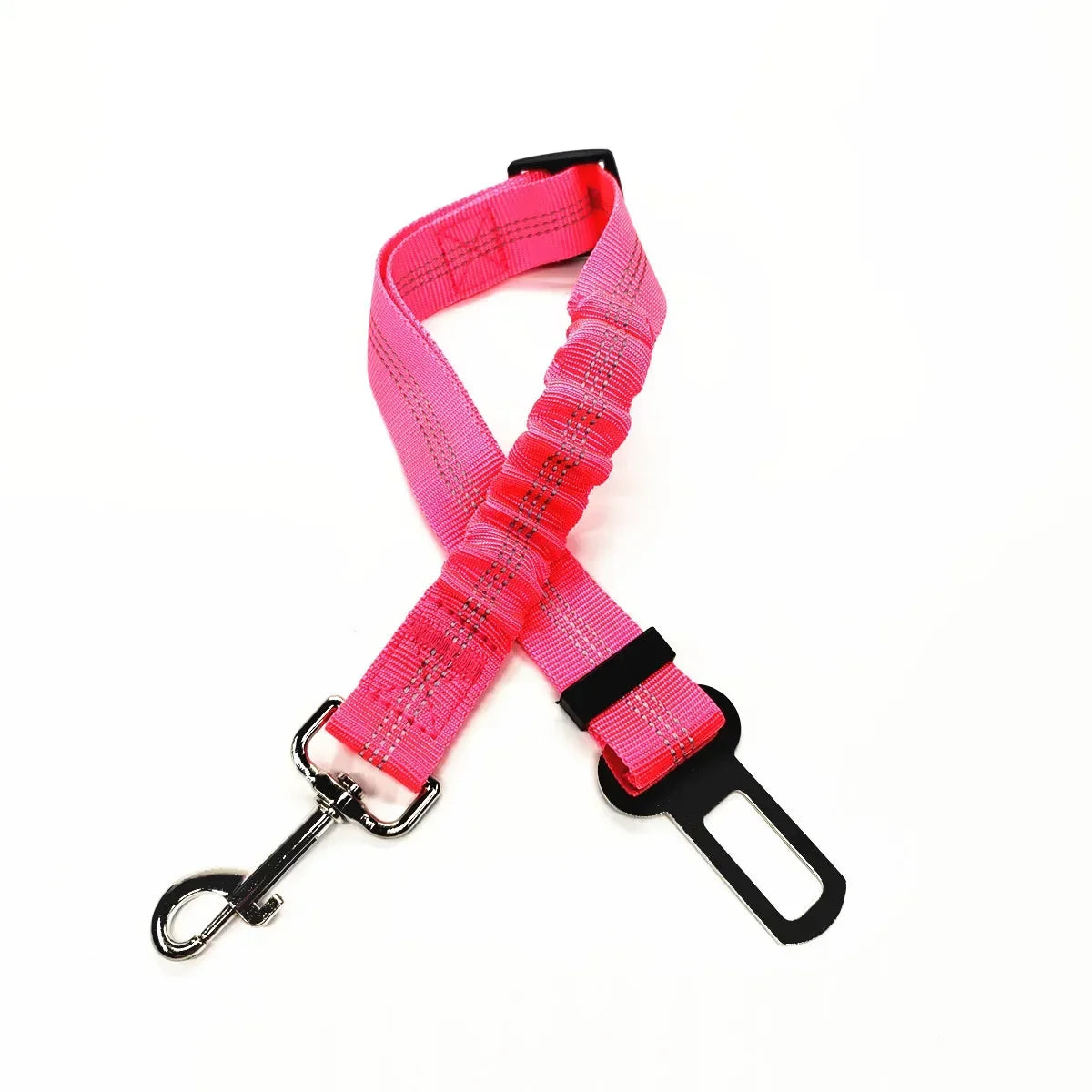 Adjustable Safety Harness Lead Clip Pet Car Seat Belt