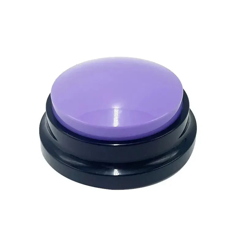 Dog Talking Button Record Your Voice, Train & Play Anywhere