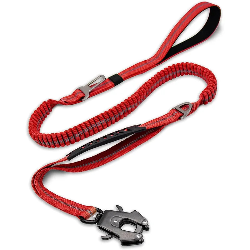 Reflective Heavy Duty Tactical Bungee Dog Leash