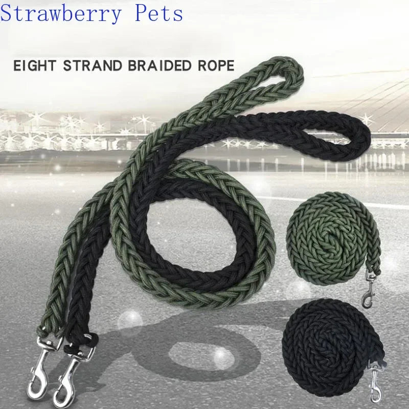 Adjustable 130cm Heavy-Duty Nylon Dog Leash