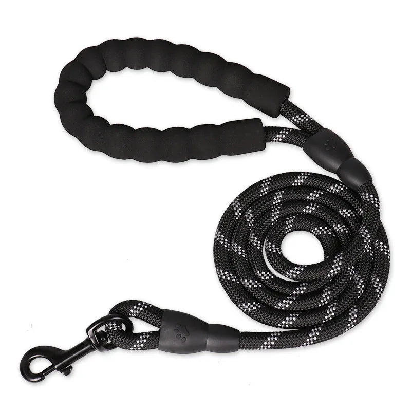 Heavy-Duty Pull & Tow Lead Strong Reflective Dog Leash
