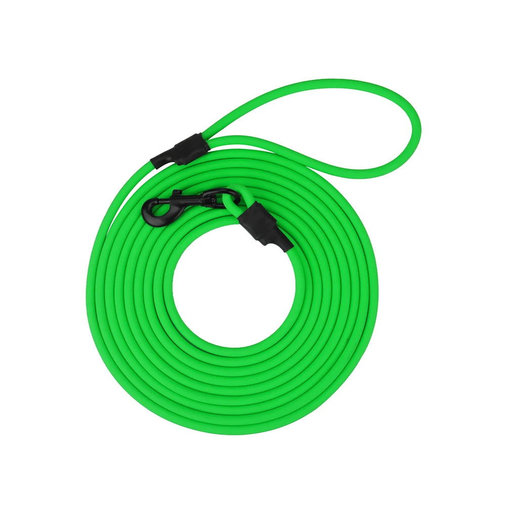 5m/10m Recall Training & Tracking Waterproof PVC Long Dog Leash