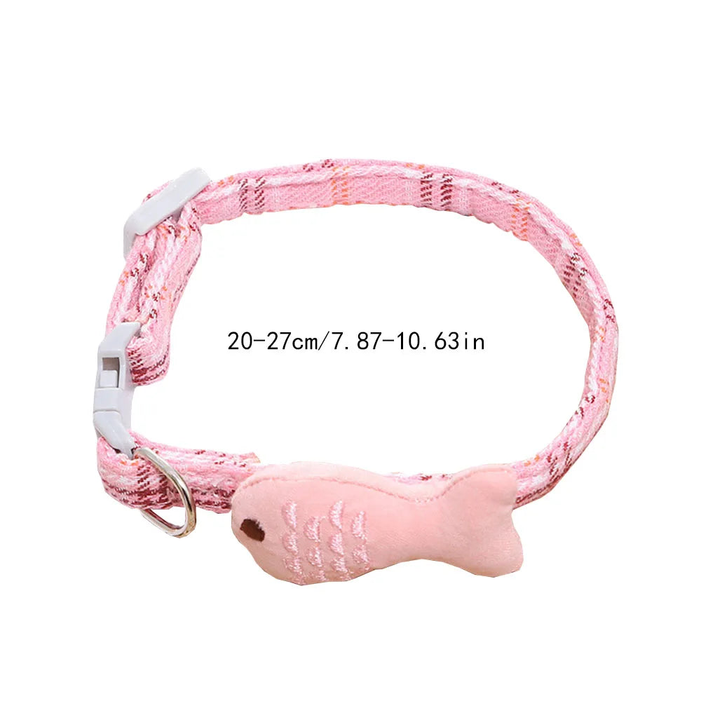 Cute Pet Necklace Adjustable Cat & Small Dog Collar