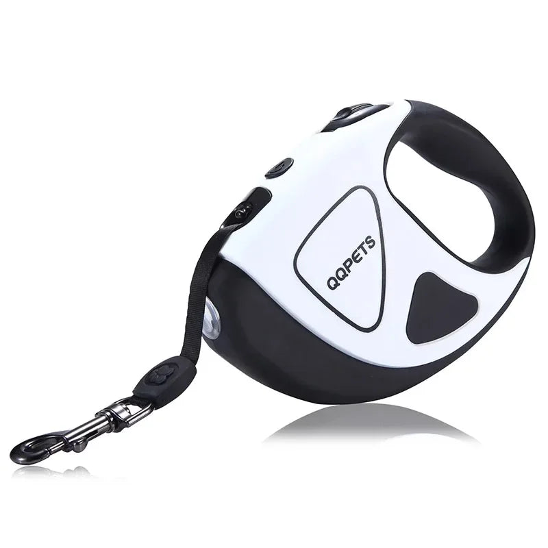 Retractable Pet Leash with LED 3m/5m Fiber Rope for Dogs