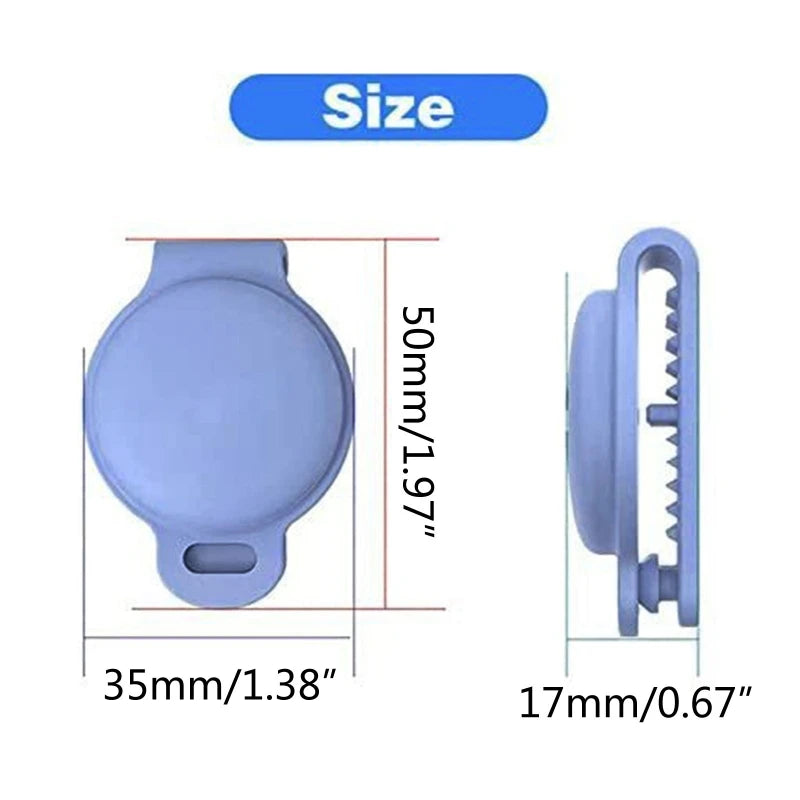 Protective GPS Case for Apple AirTag Silicone AirTag Dog Collar