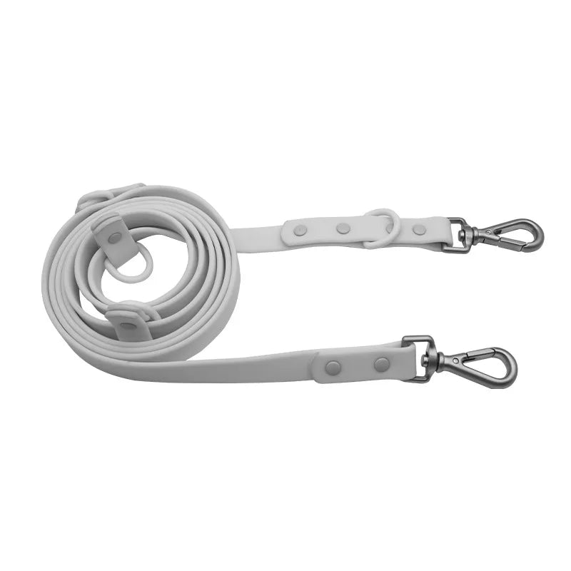 Heavy-Duty PVC Double-Headed Multifunctional Dog Leash