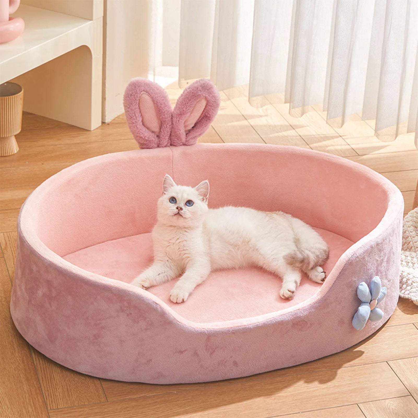 Soft, Comfortable Sleeping Detachable & Washable Pet Bed