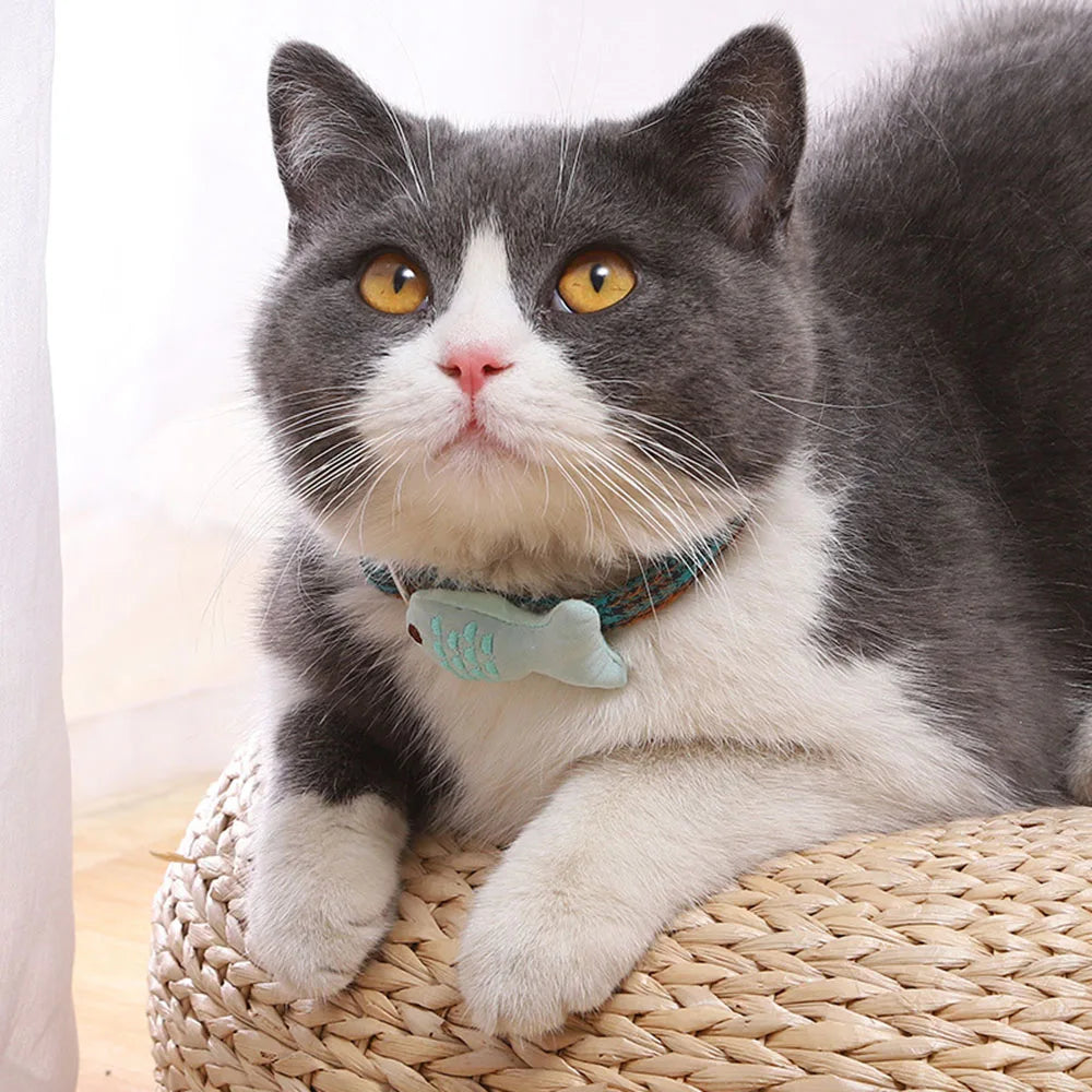 Cute Pet Necklace Adjustable Cat & Small Dog Collar
