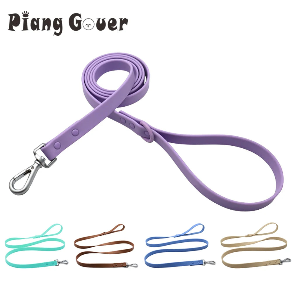 Waterproof Traction Lead 1.5m Candy Color PVC Dog Leash