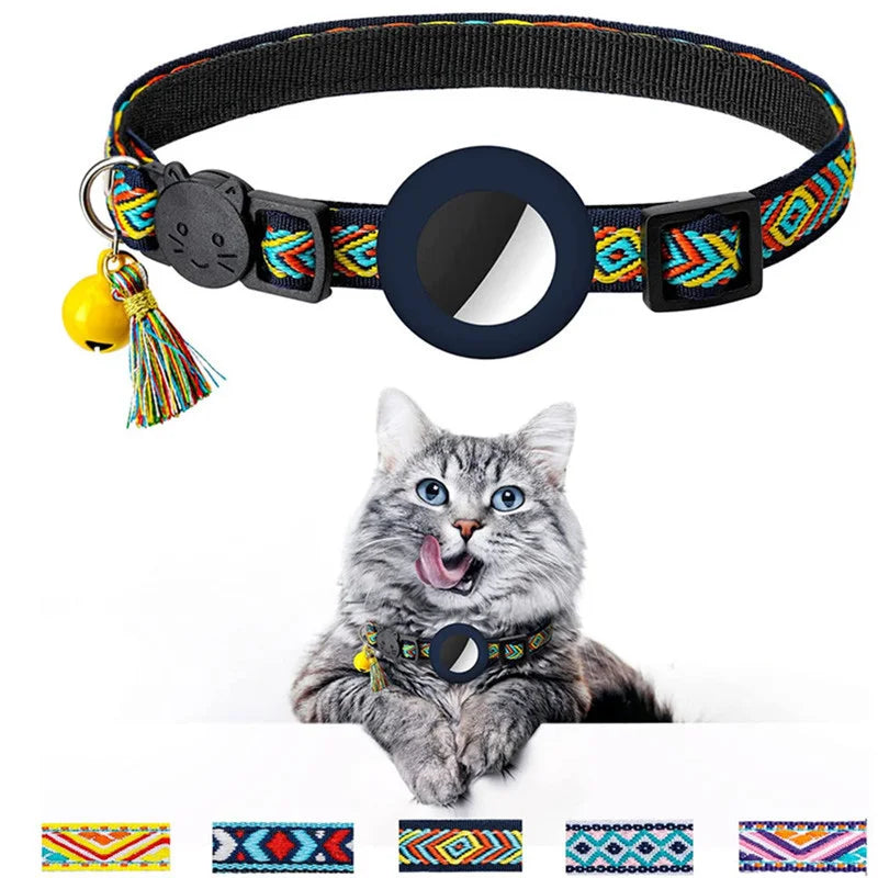 Anti-Lost Puppy & Cat Necklace Adjustable Nylon Pet Collar