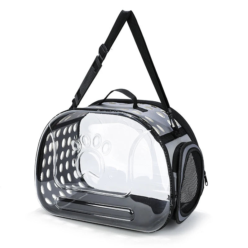 Portable Pet Carrier Backpack Breathable Travel Cage for Dogs & Cats