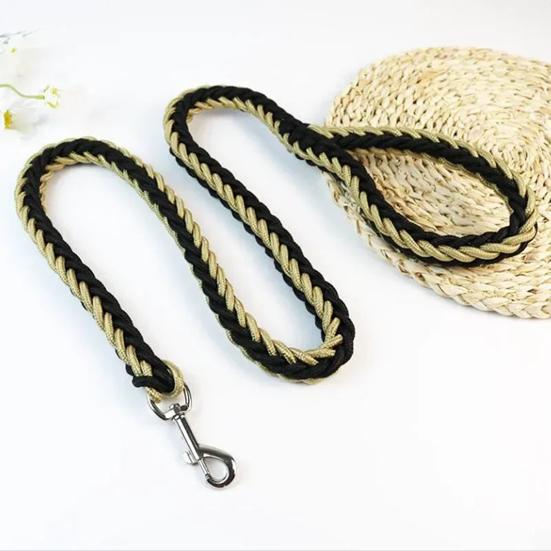Adjustable 130cm Heavy-Duty Nylon Dog Leash