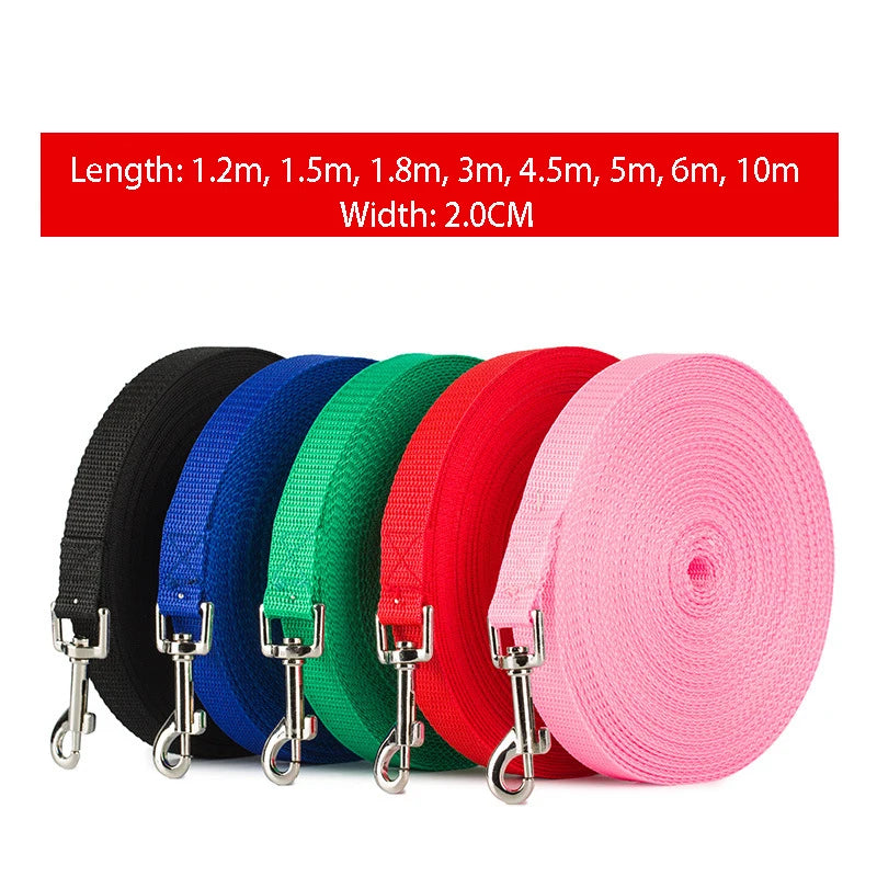 Durable PP Rope Lead Long Outdoor Dog Training Leash