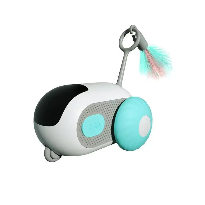Smart Cat Toy Interactive Remote Control Electric Car, Rechargeable for Pets