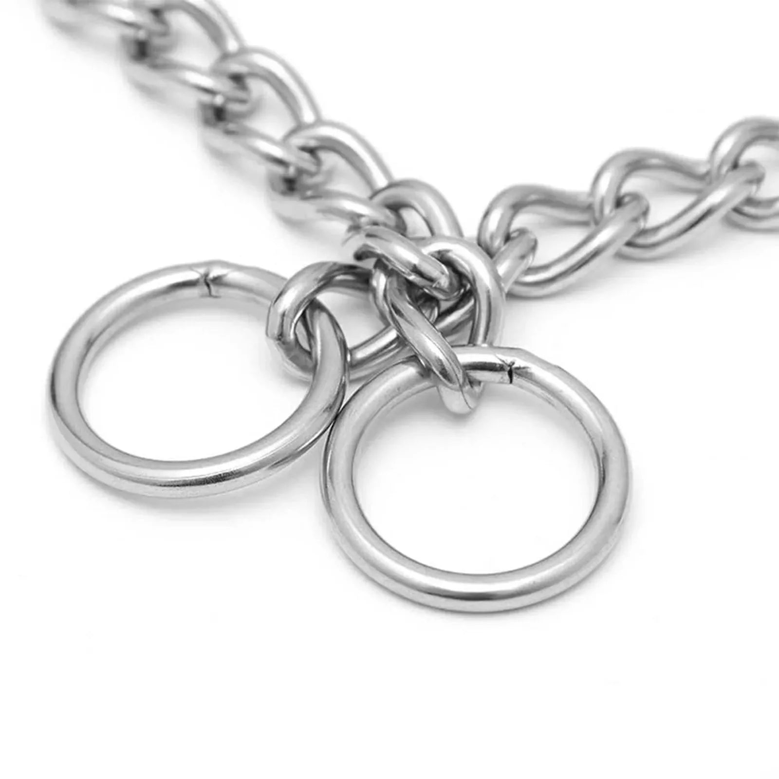 Heavy-Duty Metal Dog Training Choke Chain Collar