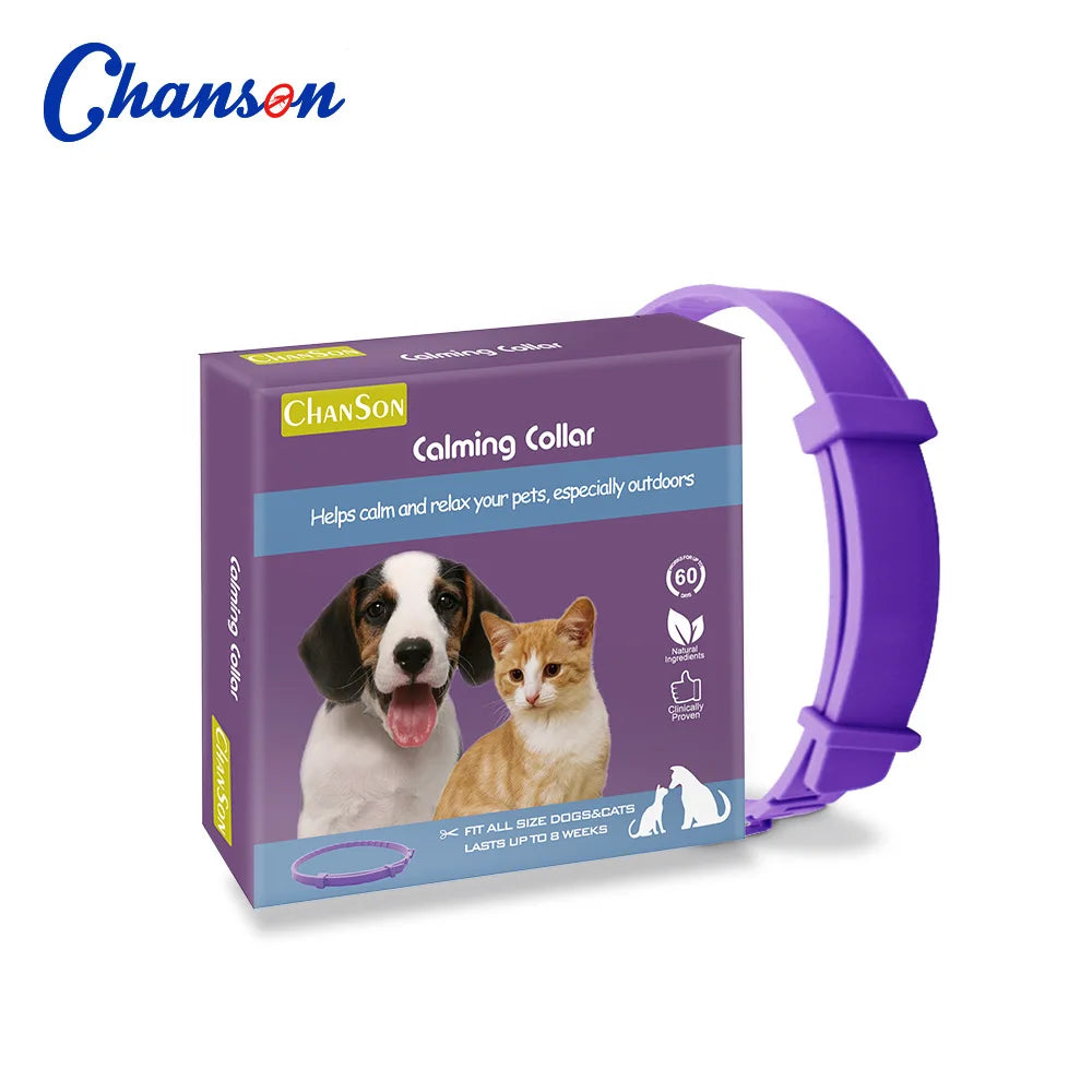 Soothing Pheromone Adjustable Calming Pet Collar