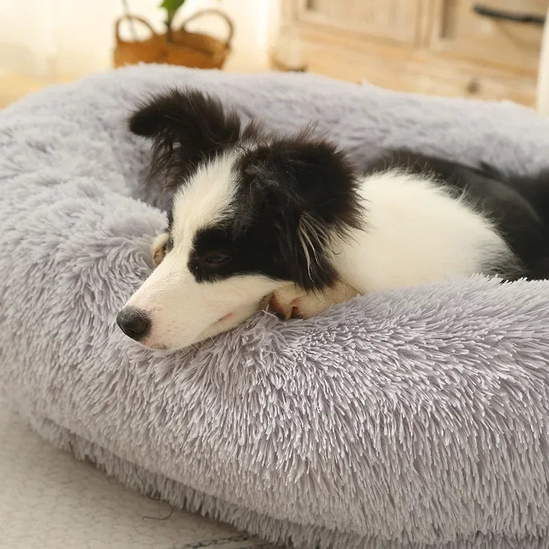 Ultra Soft, Washable Donut Cuddler Pet Bed