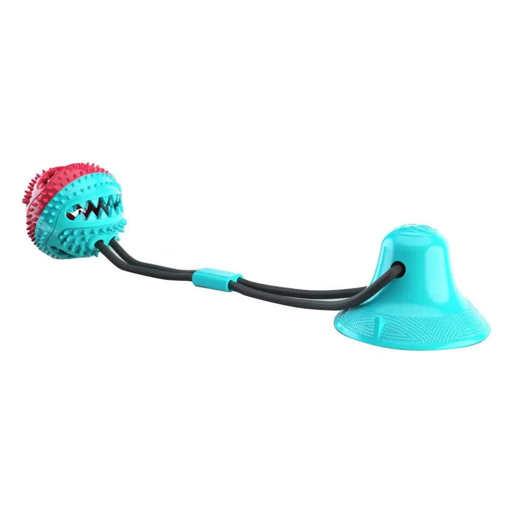 Dog Chew & Suction Toy Treat Dispensing Rope for Aggressive Chewers