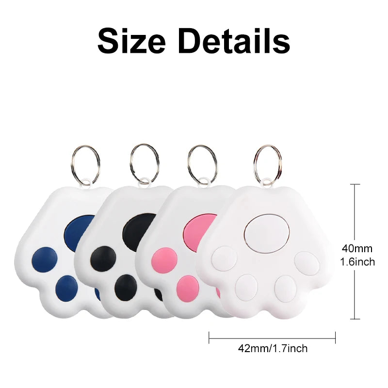 Smart Mini GPS Tracker – Bluetooth Locator for Pets, Kids, Keys