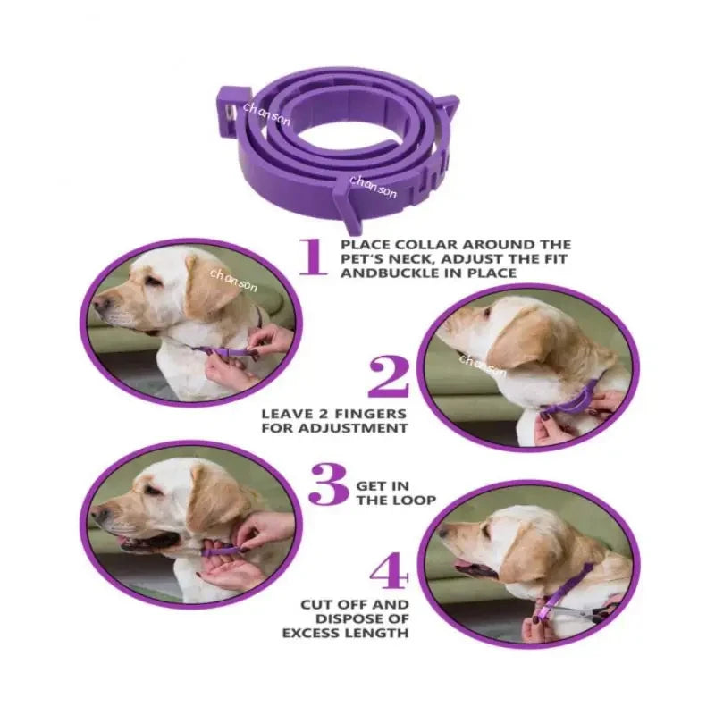 Pheromone-Infused Anxiety Relief Stress Calming Collar