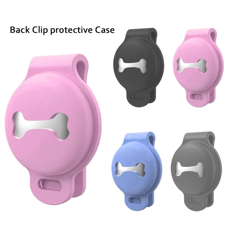 Protective GPS Case for Apple AirTag Silicone AirTag Dog Collar