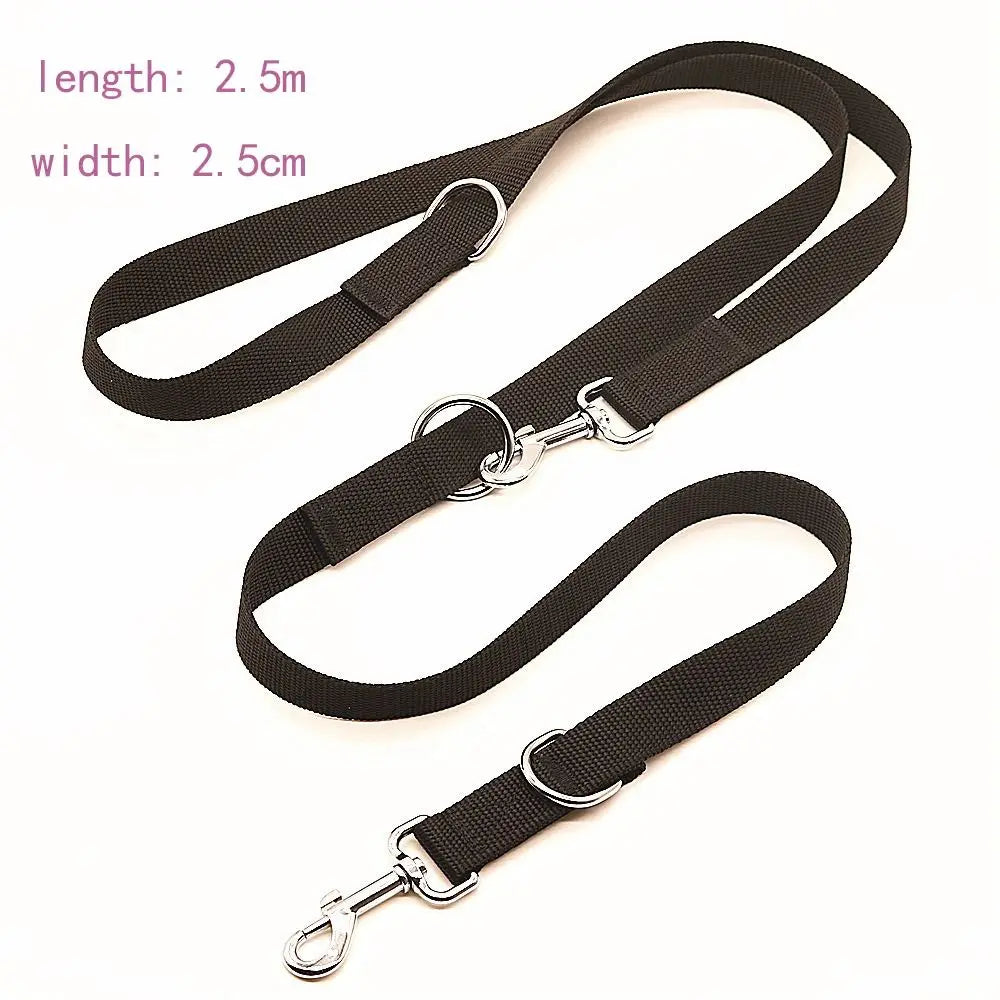 Adjustable Police-Style Dog Training Leash