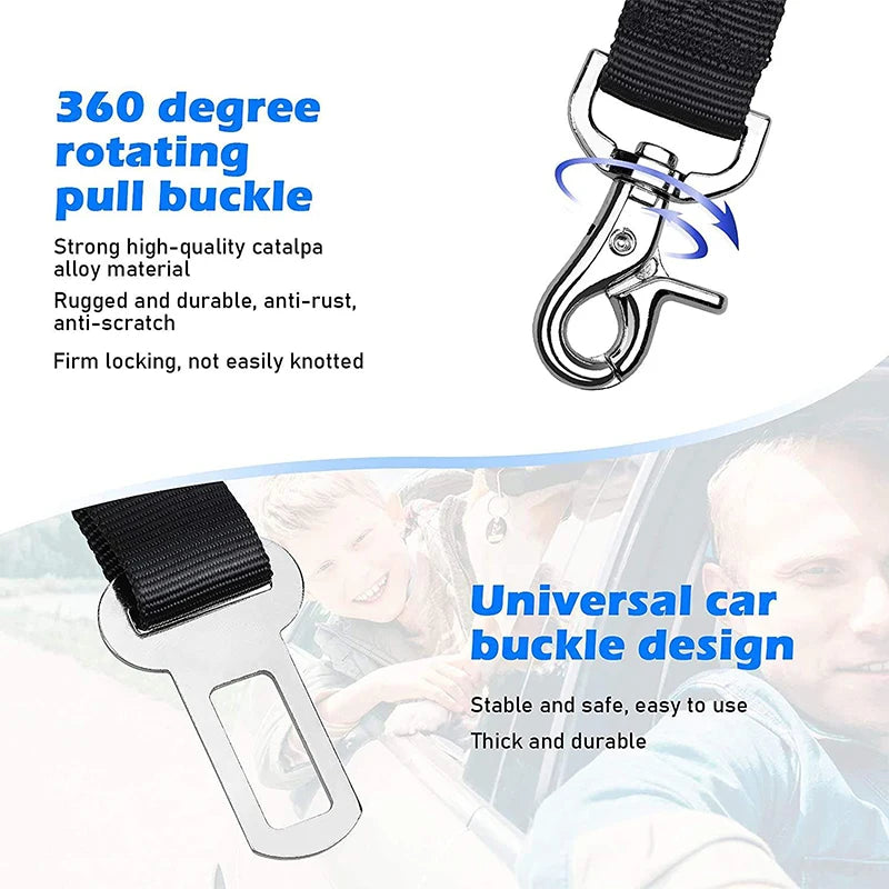 Retractable Cushion Adjustable Elastic Dog Safety Leash