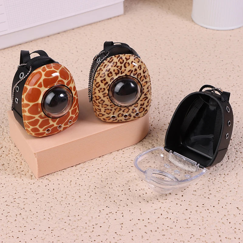Mini Cat Model Pet Space Bag for Dollhouse Decoration