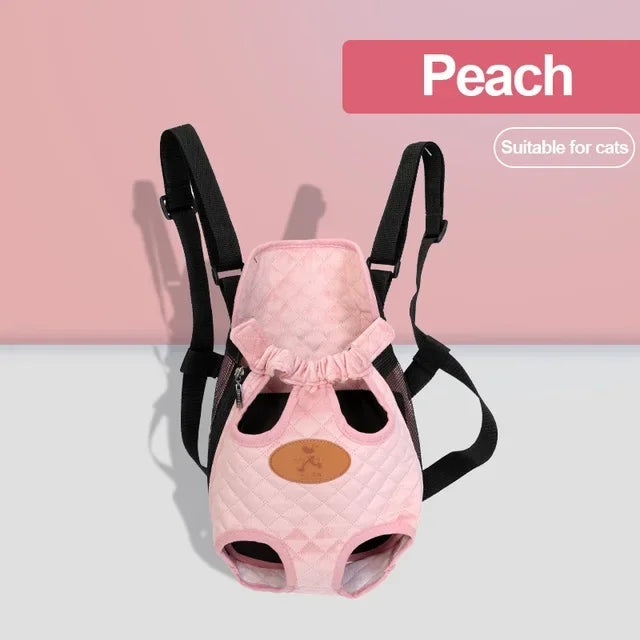 Fashionable Pet Carrier Breathable Travel Backpack for Cats & Dogs