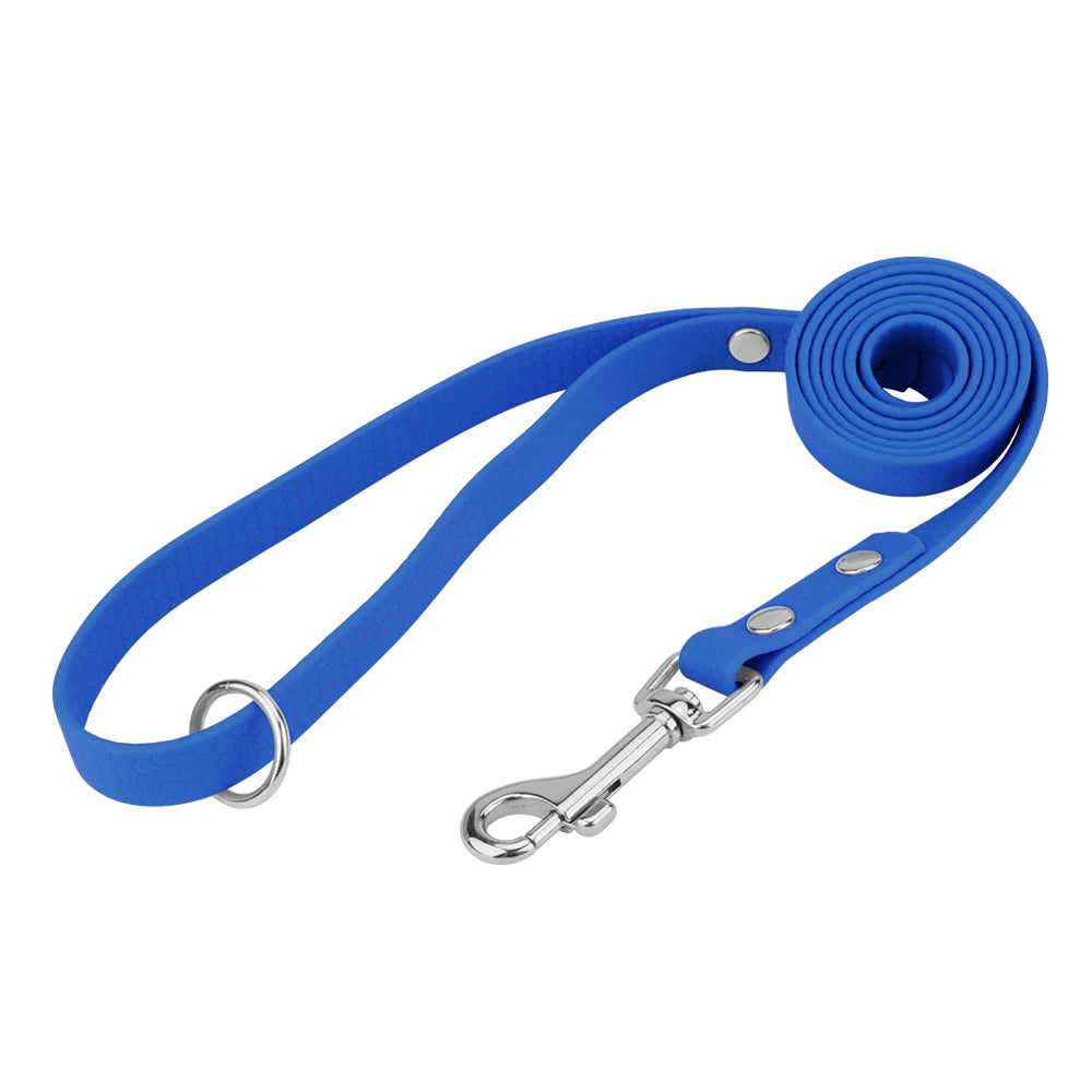 Candy Color Rope PVC Honeycomb Pattern Pet Leash