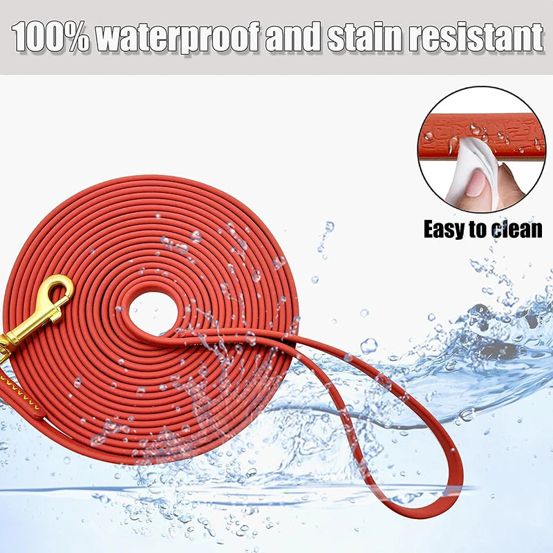 3M/6M/9M Long Rope Waterproof PVC Dog Training Leash