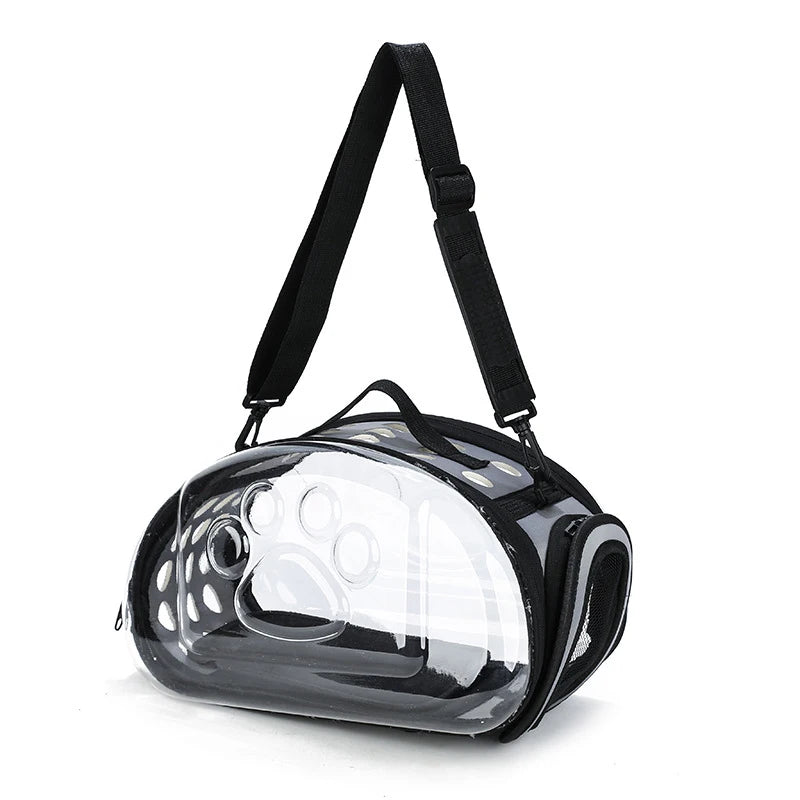 Portable Pet Carrier Backpack Breathable Travel Cage for Dogs & Cats